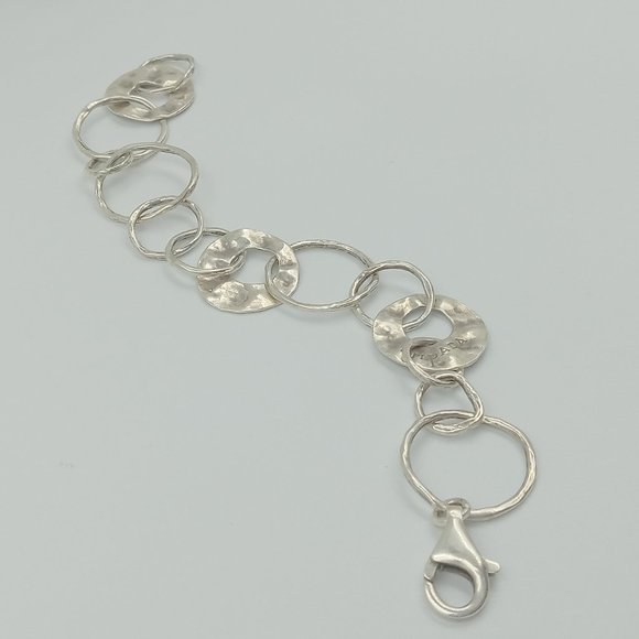 EUC ~ Silpada Silver Link Bracelet - Picture 8 of 16